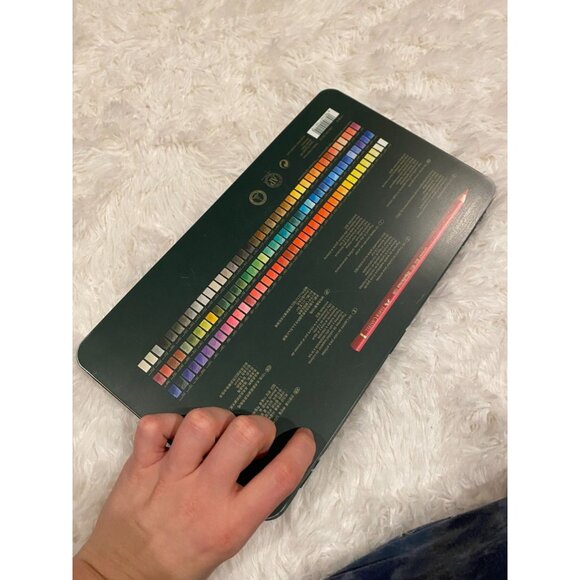 FABER CASTELL POLYCHROMOS ARTISTS COLOUR PENCILS SET - 120 TIN Genuine UK Stock - Picture 6 of 7